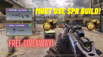 *NEW* SPR 208 LOST GOTHIC - CODM Best Gunsmith/Loadout/Build Gameplay (Call of Duty Mobile)