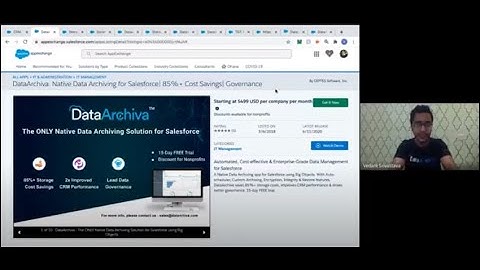 DataArchiva - AppExchange DEMO JAM winning Performance