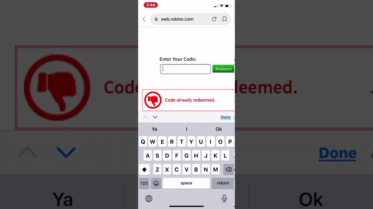 roblox expired promo