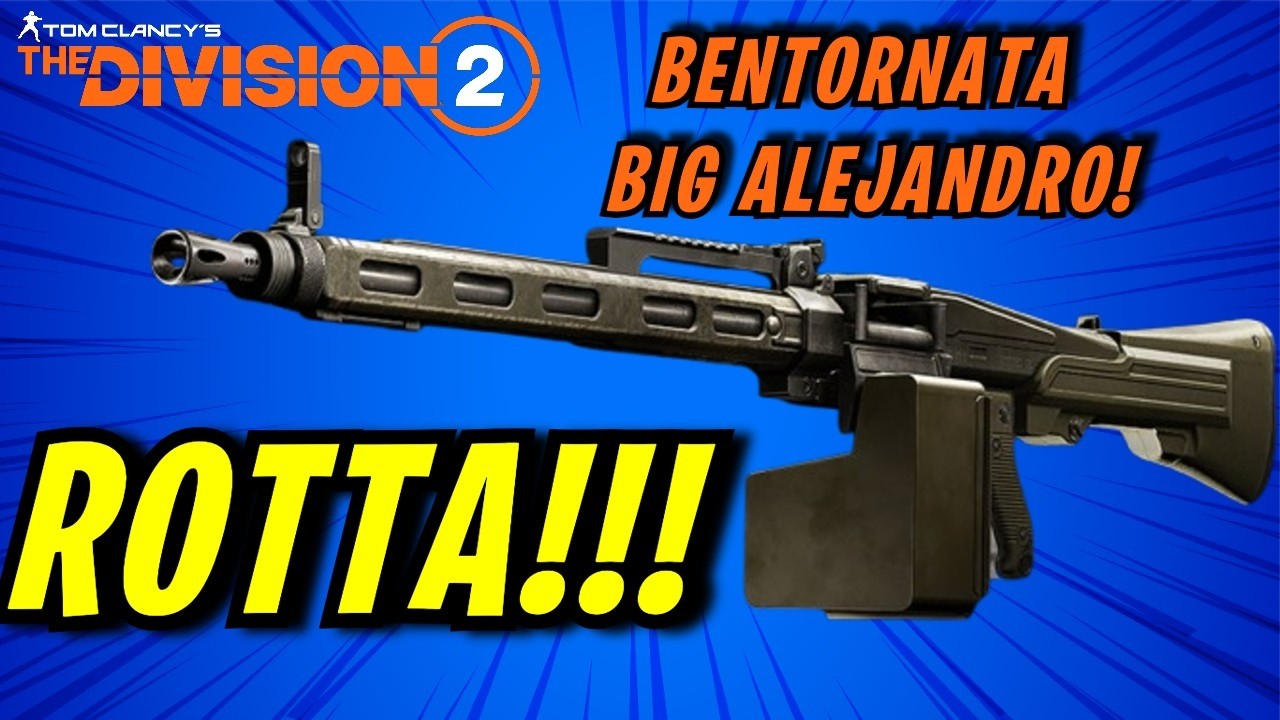 1155 RPM di Pura FOLLIA! 🔥 Build Big Alejandro Dominante | The Division 2