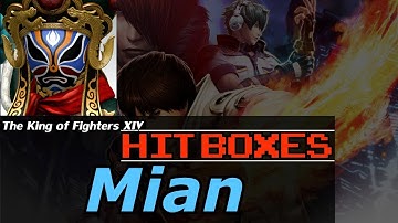 K.o.F. XIV Slow Motion Hit Boxes - Mian
