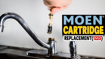 How To Replace MOEN Faucet CARTRIDGE (1225) - The Building Expert 2023