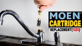 How To Replace MOEN Faucet CARTRIDGE (1225)  The Building Expert 2023