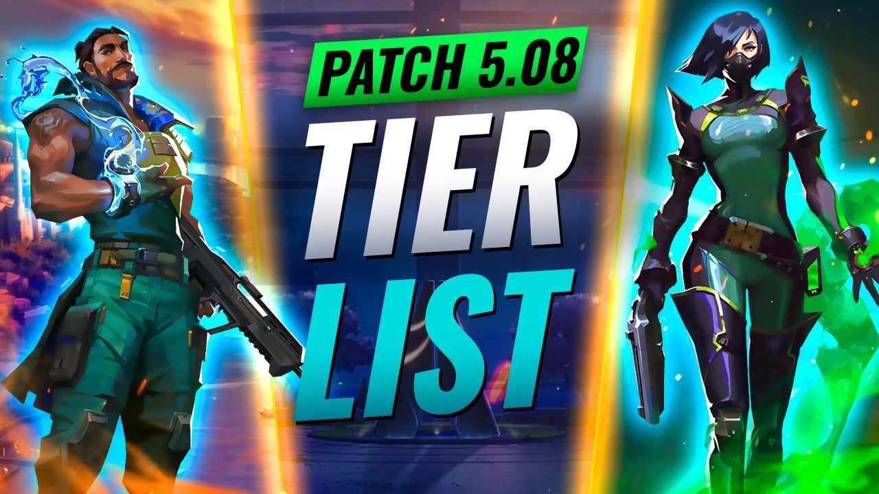 VALORANT Agent Tier List [Patch 5.10]