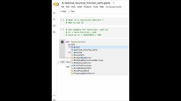 How a recursive function works? Let