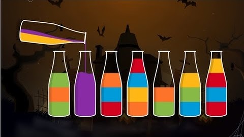 Water colour sort puzzle level 93 😱 walkthrough gameplay 🎮😱🎯 _ Android Gameplay 🎯🎮😱