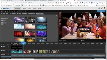 Adding text to your WeVideo