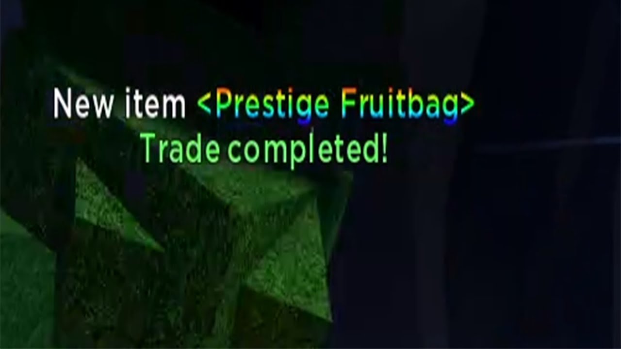 Trading Prestige fruit bag Gpo Grand Piece Online YouTube