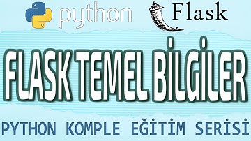 #Python Dersleri: 162 - #FLASK TEMEL BİLGİLER (2021)