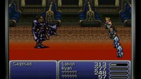 Final Fantasy 6 Advance 9th Boss Siegfried