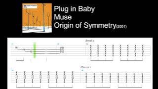 Muse - Plug in Baby Guitar Backing Track With Tab