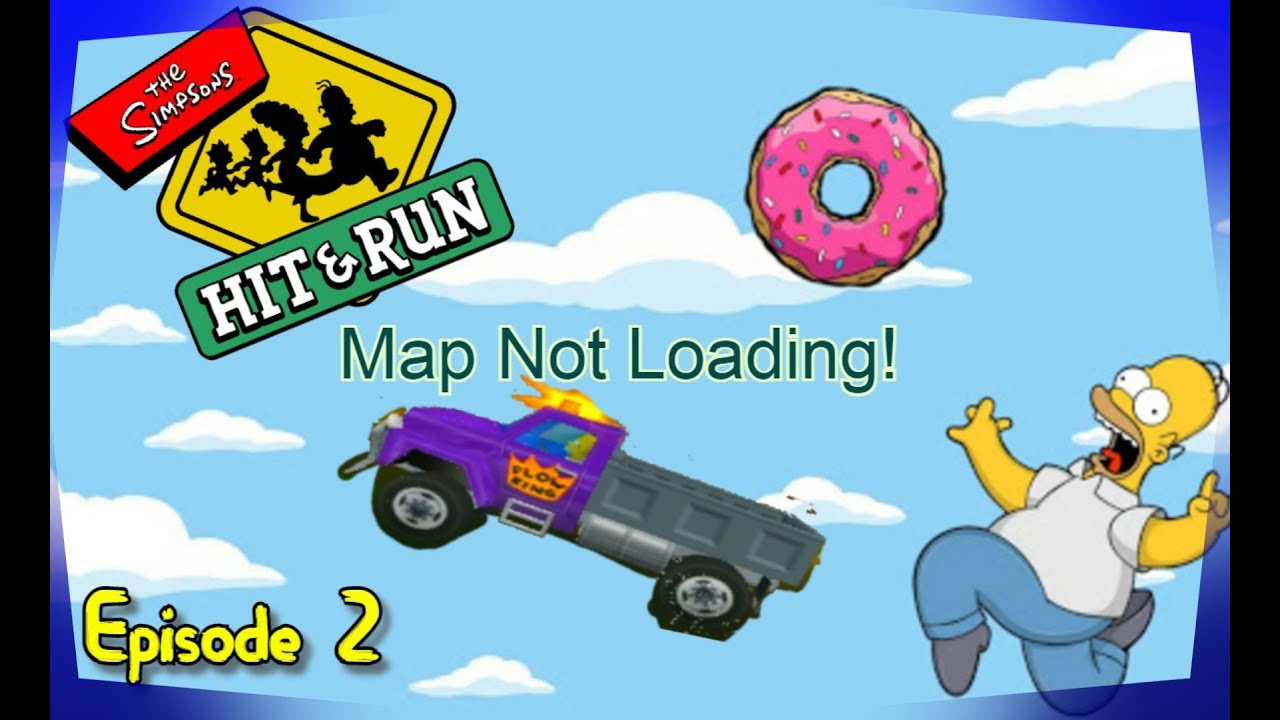 The Simpsons Hit And Run | MAP GLITCH | EP 2 - YouTube