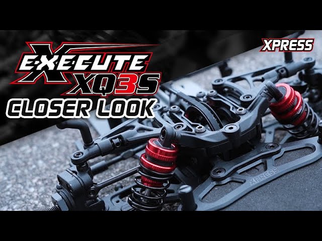 Xpress Execute XQ3S 電動オンロードカー※メカ類は附属しません Execute XQ3S 1/10 4WD Sport Touring Car Kit