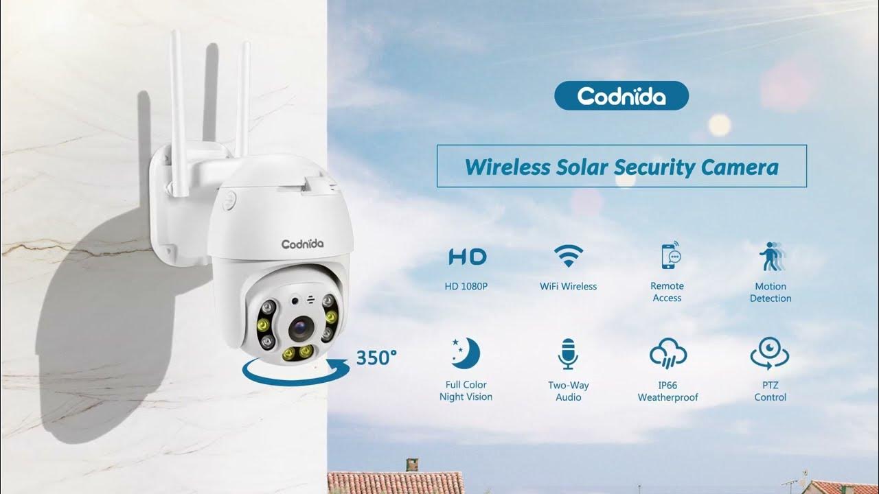 Cámara Vigilancia IP WIFI Exterior PTZ A8L 