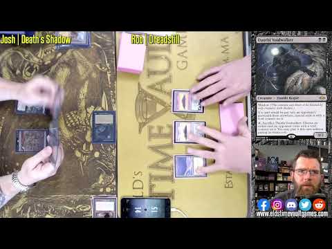 Mono Black Death's Shadow vs Dreadstill | Legacy Magic: The Gathering w/Commentary | Fast Effect MTG