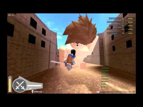 Al Ataque De Los Titanes Roblox Attack On Titan Downfall Public - ataque a los titanesroblox youtube