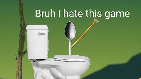 Playing getting over it in vr (I hate this game) Episode 1