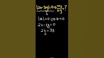 FAST MATH🔥🏆 easy trick for absolute value question #maths #puzzle #fast