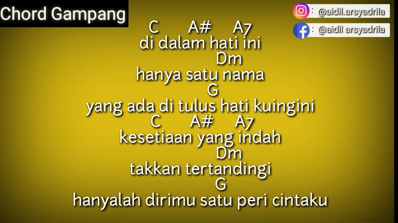 Peri Cintaku Lirik / Marcell Peri Cintaku ( cover khifnu