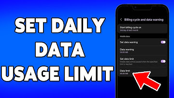 How To Set Daily Data Usage Limit On Android Phone 2025 | Control Mobile Data Consumption