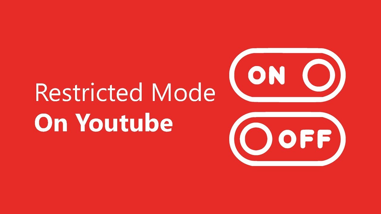 How To Turn On or Turn Off Restricted Mode On YouTube - YouTube
