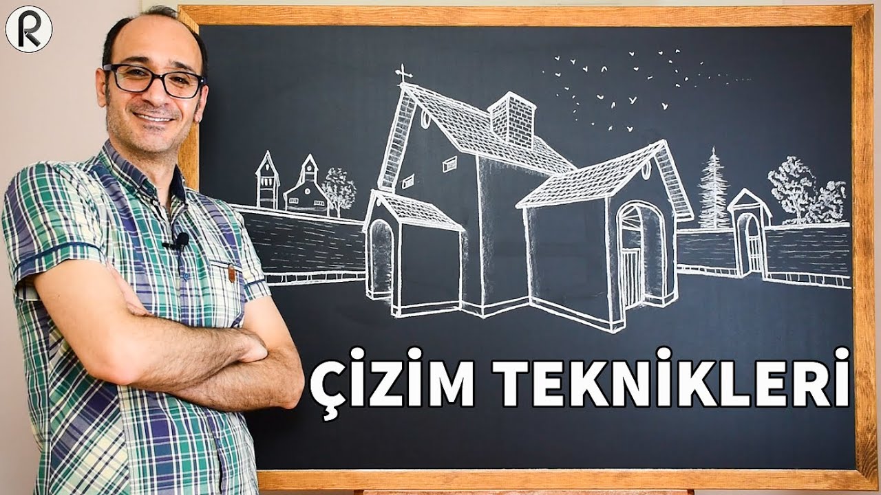ÇİZİM TEKNİKLERİ - İKİ NOKTALI PERSPEKTİF (Ders: 3)