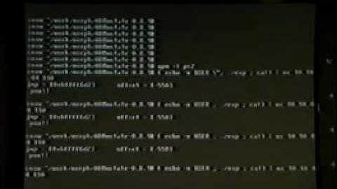 DefCon 9: ADMmutate Polymorphic Shellcode API by K2, Part 5