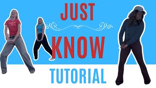 Just Know By Blackmayo  Easy Dance Tutorial beginner Friendly