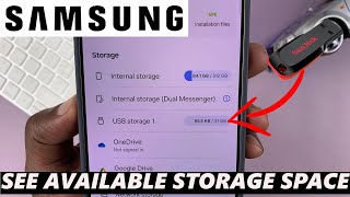 How To Check Available Storage Space On USB Flash Drive