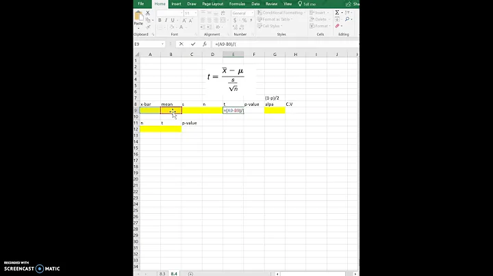 Testing a Claim About a Mean