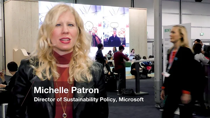 Michelle Patron, Director of Sustainability Policy, Microsoft