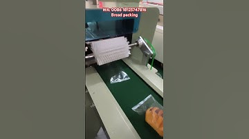 Do you like this bread packing machine?#manufacturer#packagingmachine#packing#factory#machine