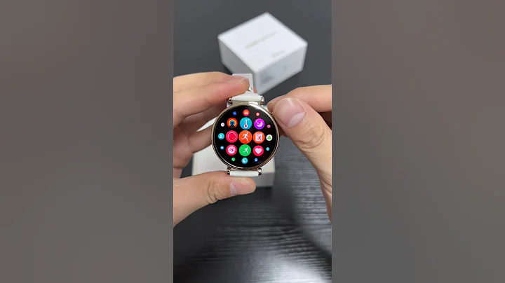 Huawei WATCH GT4 Frosted White, Unboxing and Appearance Review #shorts - 天天要闻