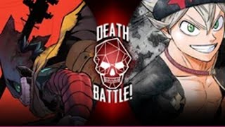 Death Battle! Deku VS Asta Reaction (My Hero Academia VS Black Clover)