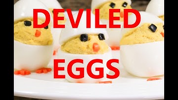 Deviled Eggs Chicks | Easter Chicks Deviled Eggs |