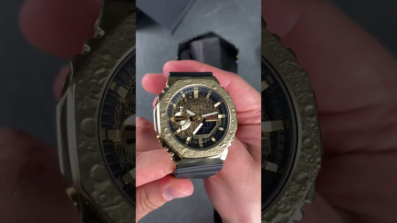 Эксклюзив от Casio G-Shock Moon Gold Limited Edition Series GM-2100MG-1
