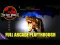 The Lost World: Jurassic Park Arcade Game - Full Playthrough (Sega Arcade Classic)