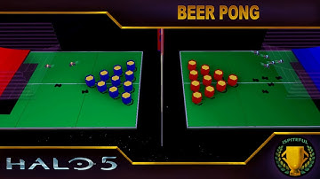 Halo 5 Custom Game : Beer Pong