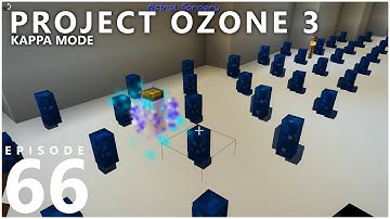 Project Ozone 3 Kappa Mode - CRYSTAL CLUSTERS [E66] (Modded Minecraft Sky Block)