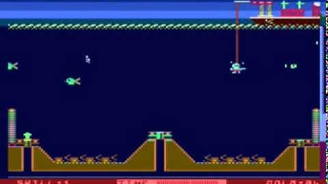 Atari 8-bit Captain Sticky