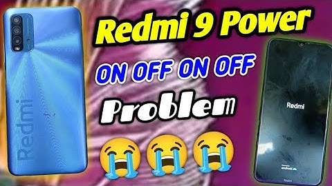 Redmi 9 Power On OFF Problem || Redmi 9 Power Restart Problem || Redmi 9 power On Nahin Ho Raha Hai
