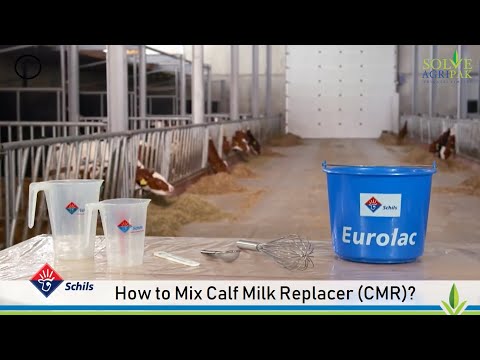 How to Mix Calf Milk Replacer (CMR)?