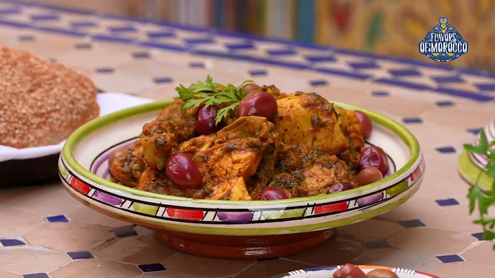 [ENG] Chermoula Magic: Authentic Moroccan Chicken Tagine with Olives | Flavors of Morocco