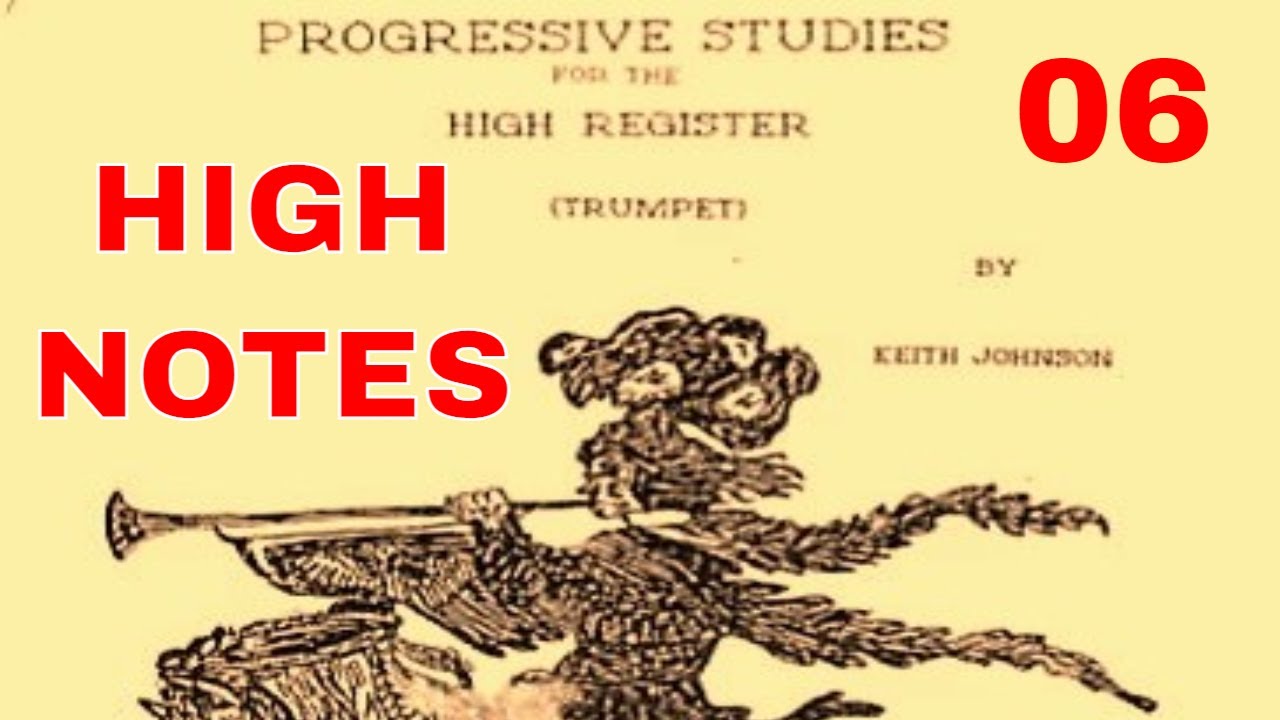 [TRUMPET RANGE] Trumpet Progressive Studies for the High Range