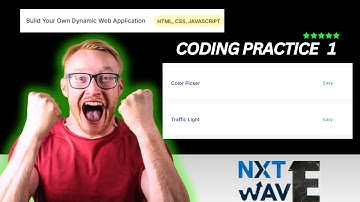 Coding Practice 1 || Color Picker | Traffic Light || Build Your Own Dynamic Web Application Answer