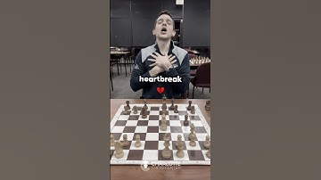 VUILE OPENINGSVAL - Petrov Defense ♟️ #schaken #leerschaaktactiek #shorts