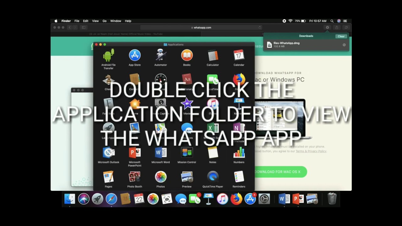 whatsapp download macbook air