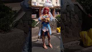 Amazing Nilou Cosplay from Genshin Impact at Session Road Baguio City. #shorts #baguiocity #cosplay