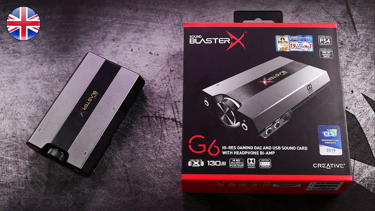 Creative Sound BlasterX G6 | THE Gaming DAC/AMP? - YouTube