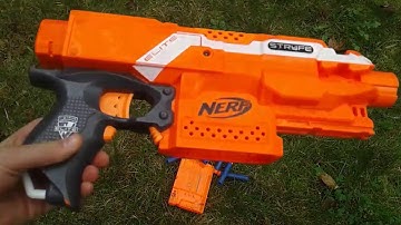 NERF N-Strike Elite Stryfe Review and Firing Test